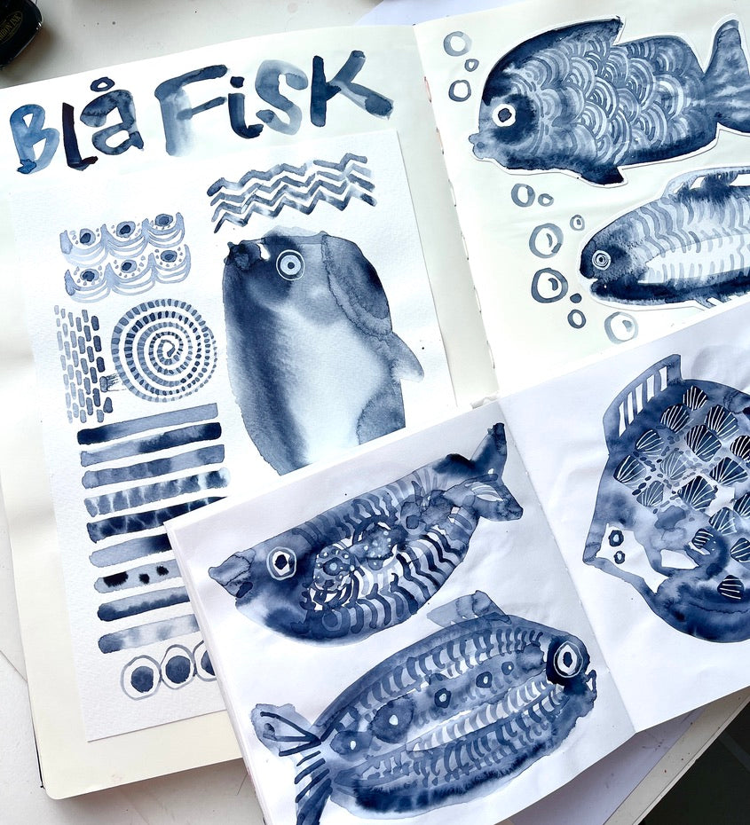 TEGNING & AKVAREL TRIN 2 – WEEKEND
